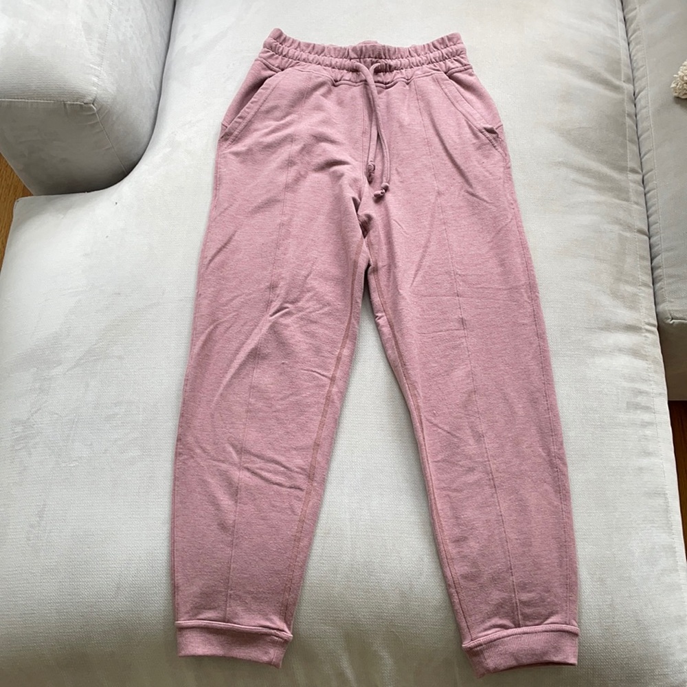 Pink Lululemon Joggers